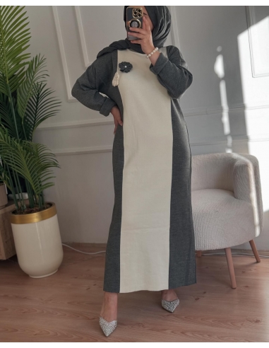Gül Triko Elbise
