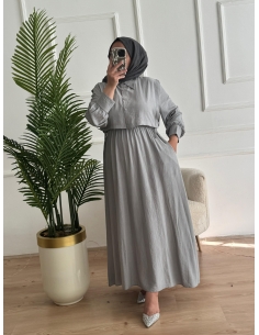 Cepkenli Çilek Elbise 2