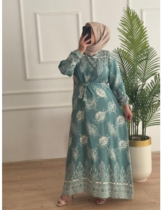 Otantik Desen Elbise 2