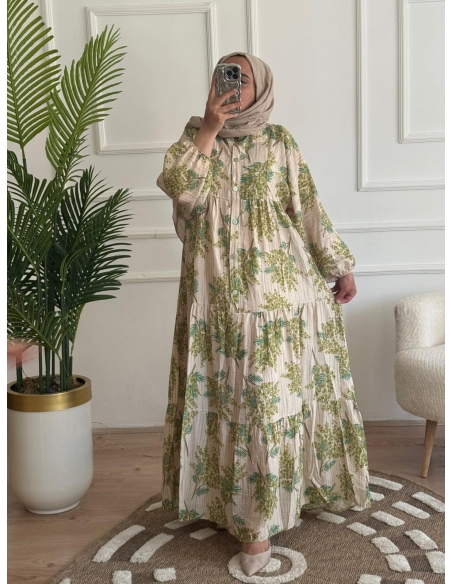 Başak Elbise Yeşil